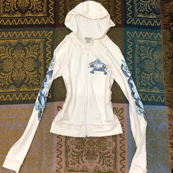[SOLD OUT] GUESS JEANS pinterest hood zipup