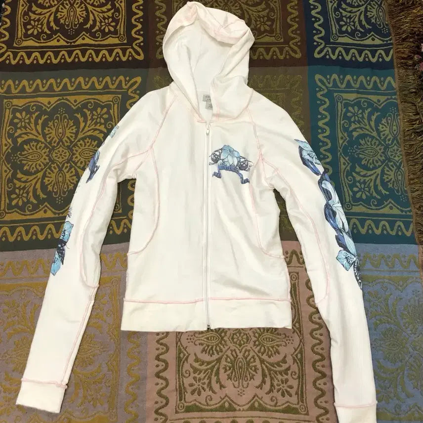 [SOLD OUT] GUESS JEANS pinterest hood zipup