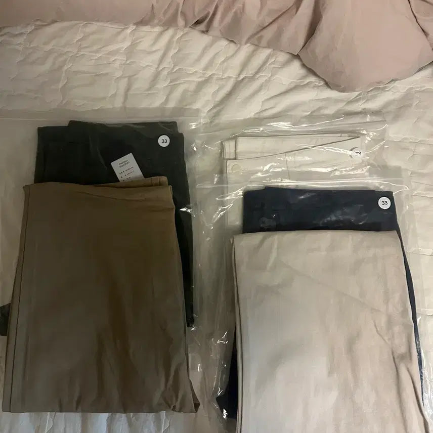 [BUNJANG] Musinsa Standard Straight Chino Pants / 무신사 스탠다드 스트레이트 치노 팬츠