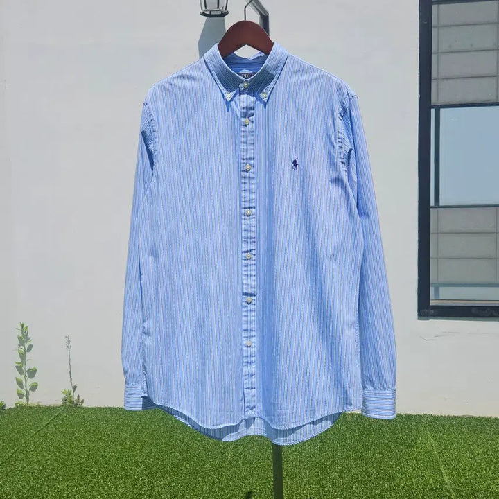 [SOLD OUT] 폴로 랄프로렌 스트라이프 셔츠 XL