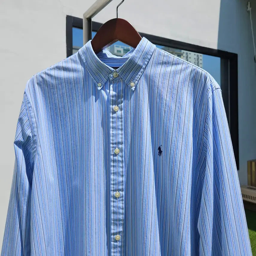 [SOLD OUT] 폴로 랄프로렌 스트라이프 셔츠 XL