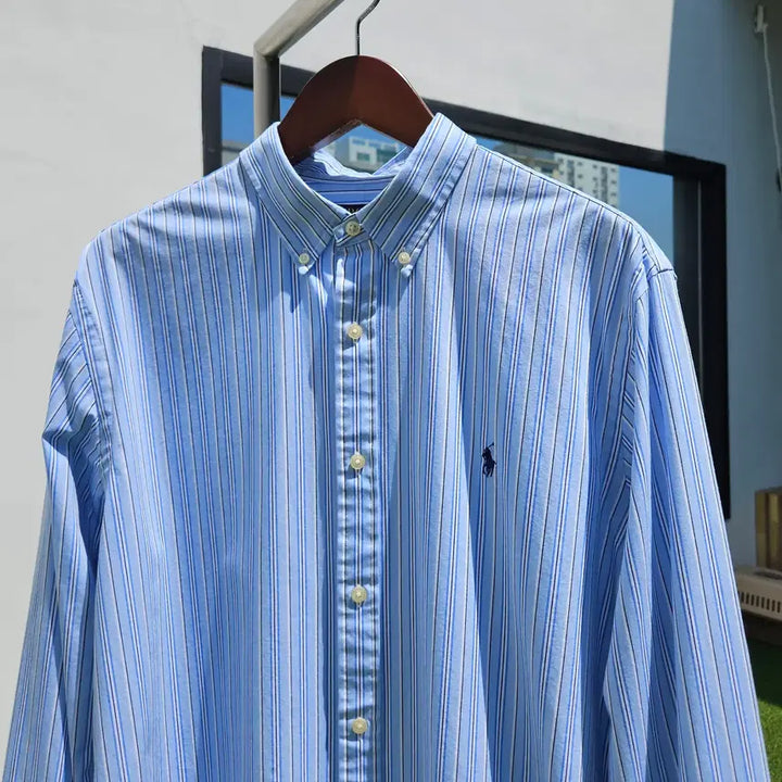 [SOLD OUT] 폴로 랄프로렌 스트라이프 셔츠 XL