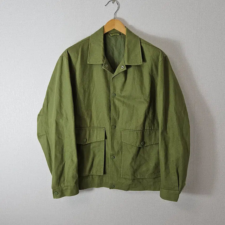 [BUNJANG] ZARA Homme Olive Green Work Jacket / 자라 ZARA 옴므 올리브그린 워크자켓 헌팅 XL