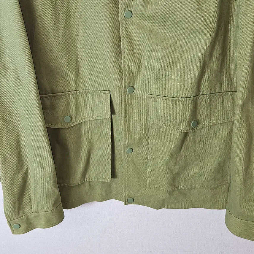 [BUNJANG] ZARA Homme Olive Green Work Jacket / 자라 ZARA 옴므 올리브그린 워크자켓 헌팅 XL