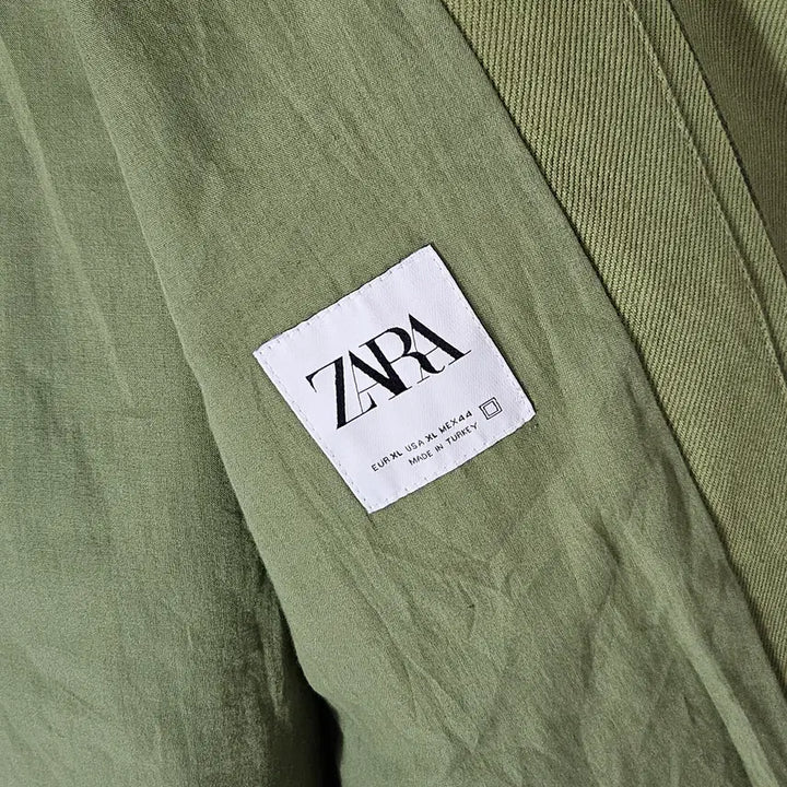 [BUNJANG] ZARA Homme Olive Green Work Jacket / 자라 ZARA 옴므 올리브그린 워크자켓 헌팅 XL