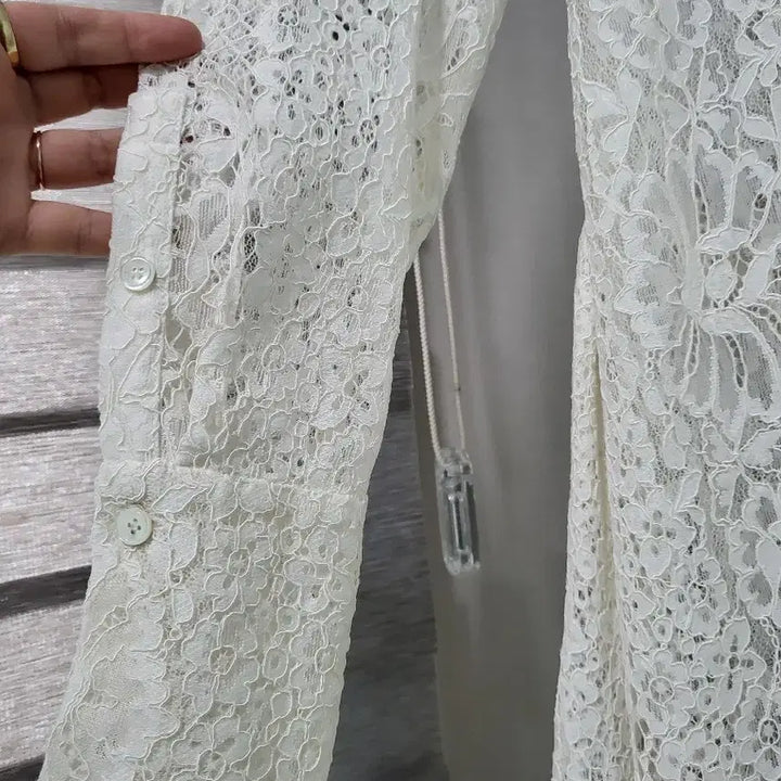 [BUNJANG] Merci Beaucoup All Lace See-Through Maxi Dress / (택채새)메르시비앙 올레이스 시스루맥시
