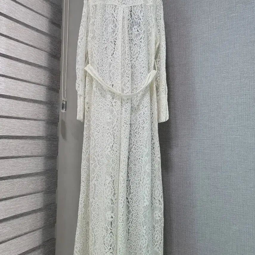[BUNJANG] Merci Beaucoup All Lace See-Through Maxi Dress / (택채새)메르시비앙 올레이스 시스루맥시