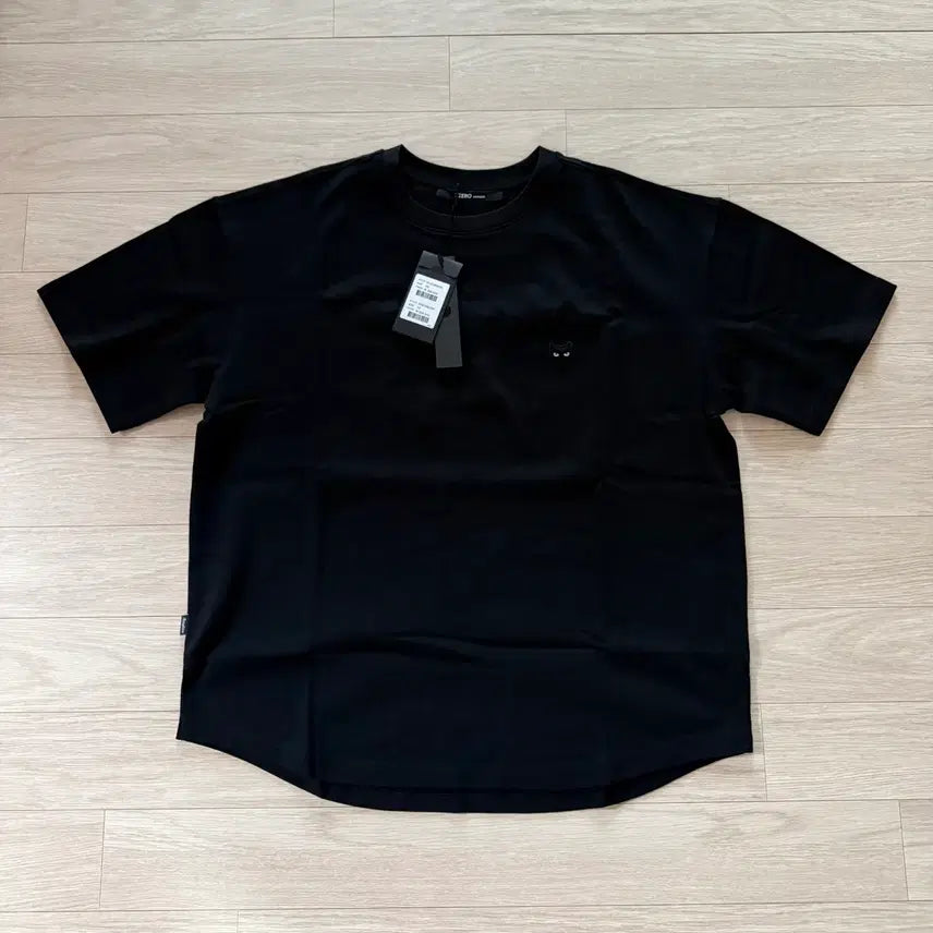[SOLD OUT] 송지오 지제로 레트로 퓨처 티셔츠 블랙 - XS 사이즈