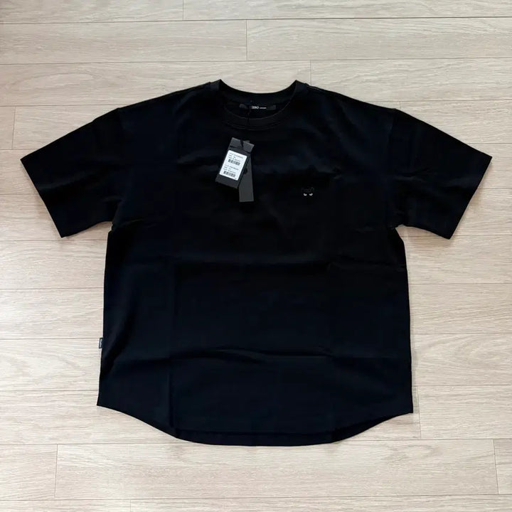 [SOLD OUT] 송지오 지제로 레트로 퓨처 티셔츠 블랙 - XS 사이즈