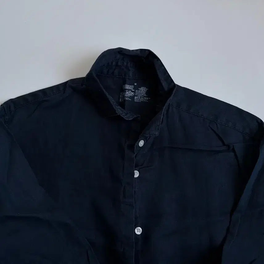 [BUNJANG] MUJI Linen Shirt Dress / 무인양품 MUJI 린넨 셔츠 원피스