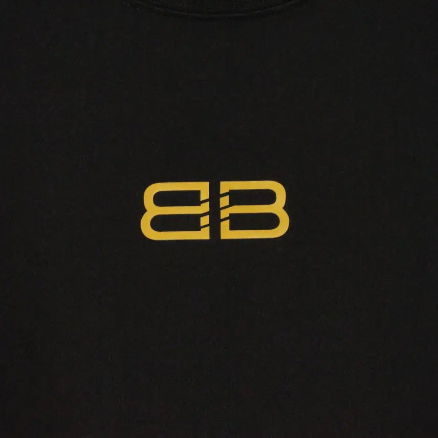 [SOLD OUT] 발렌시아가 블랙 반팔 라운드 티셔츠 남성105