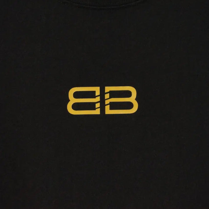 [SOLD OUT] 발렌시아가 블랙 반팔 라운드 티셔츠 남성105