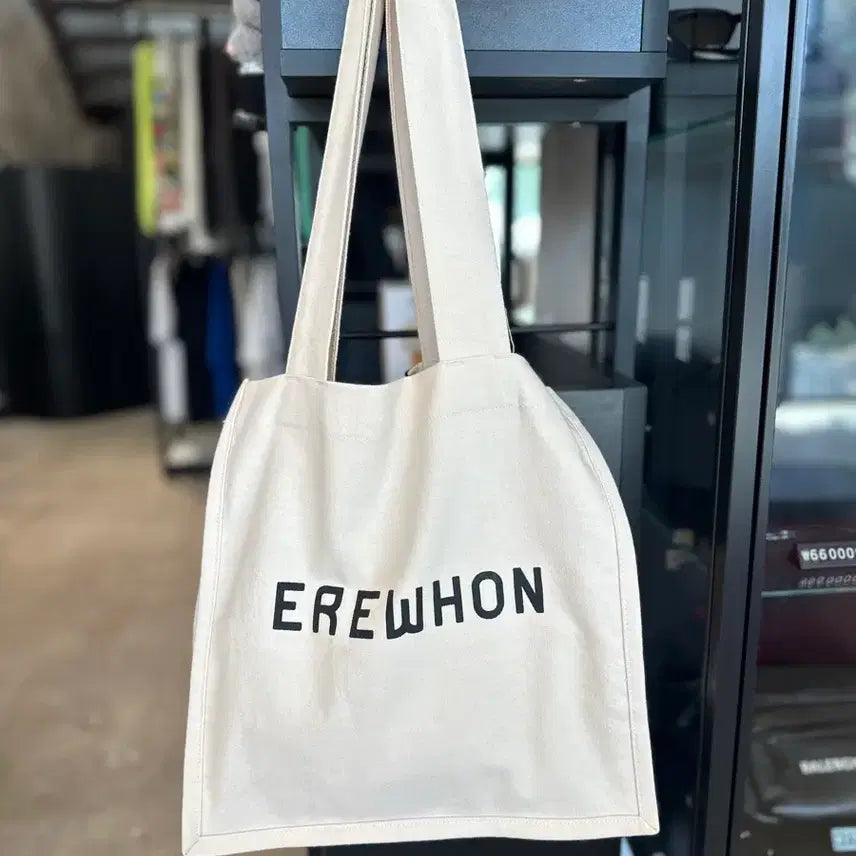 [BUNJANG] Erewhon Cotton Tote Eco Bag / 에러헌 코튼 토트 에코백