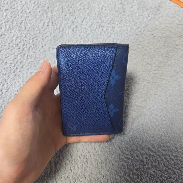 [BUNJANG] Louis Vuitton Pocket Organizer Cobalt Blue / [정품] 루이비통 포켓 오거나이저 코발트블루