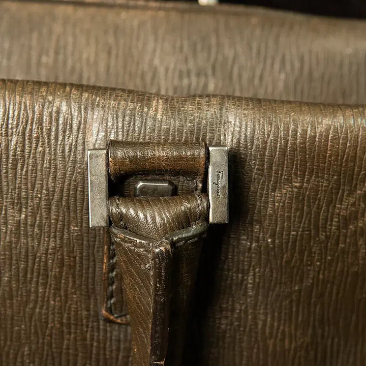 [BUNJANG] Salvatore Ferragamo Revival Briefcase / 살바토레 페라가모 이태리 메이드 카프스킨 리바이벌 브리프케이스
