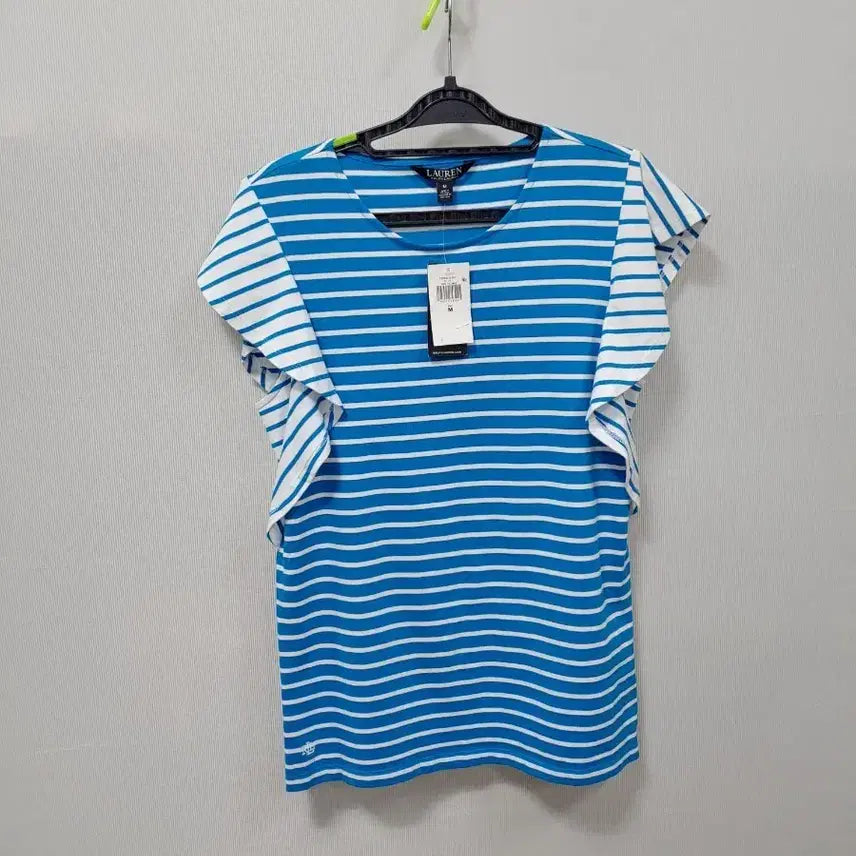 [BUNJANG] Lauren Ralph Lauren Striped Sleeveless T-shirt / 새상품 로렌 랄프로렌 스트라이프 티셔츠 M