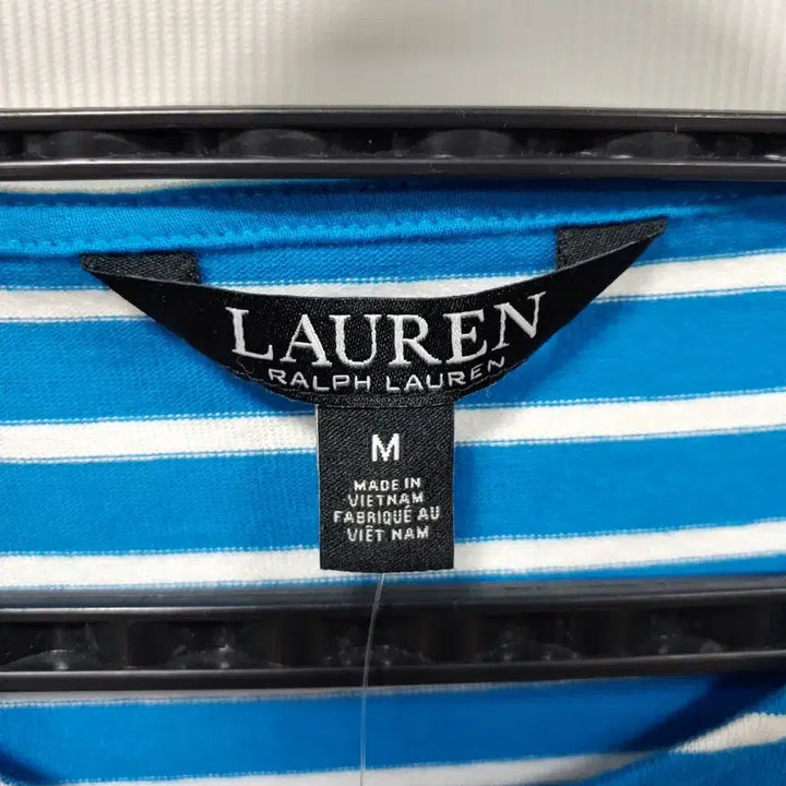 [BUNJANG] Lauren Ralph Lauren Striped Sleeveless T-shirt / 새상품 로렌 랄프로렌 스트라이프 티셔츠 M
