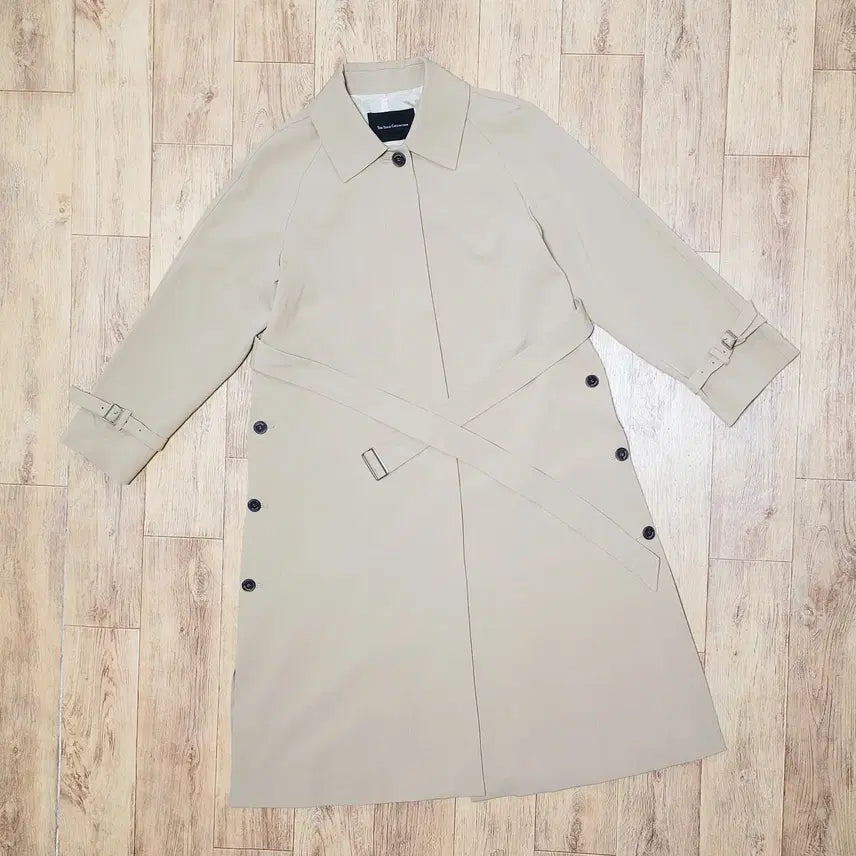 [BUNJANG] THE IZZAT Belted Slit Trench Coat / 더아이잗컬렉션(THE IZZAT) 벨티드 슬릿 트렌치코트 55-66
