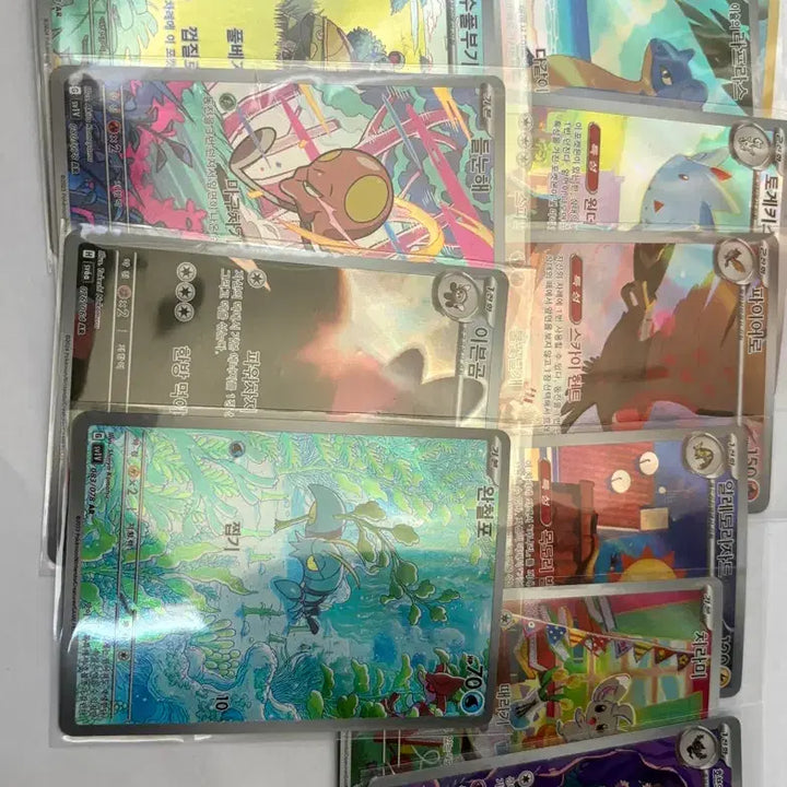 [SOLD OUT] 포켓몬카드 sr 15개, ar 12개, 팩 48개 rr 40개, r66개