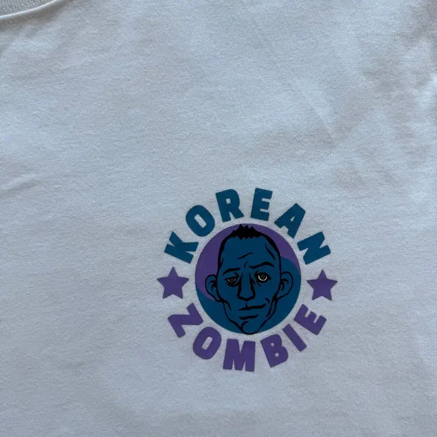 [BUNJANG] Korean Zombie Jung Chan-sung T-shirt L Size / 코리안 좀비 정찬성 반팔티 L 사이즈