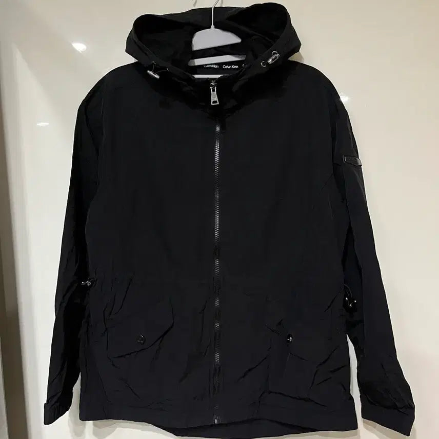 [BUNJANG] Calvin Klein Performance Windbreaker Jacket / (S)캘빈클라인 퍼포먼스 허리스트링 바람막이 자켓