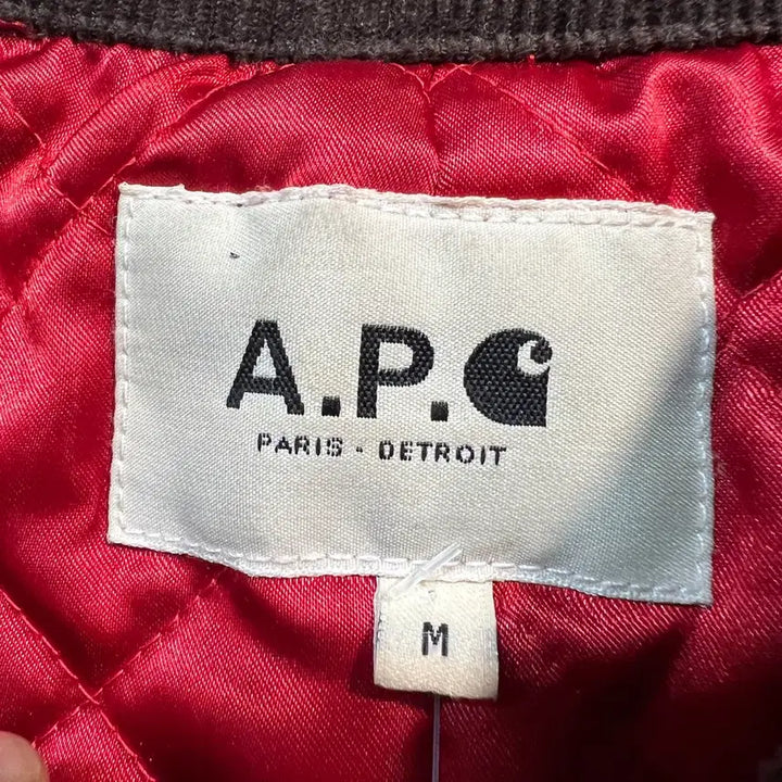 [BUNJANG] Carhartt WIP A.P.C. Detroit Work Jacket Brown / [M] 칼하트 WIP 아페쎄 A.P.C 디트로이트 워크자켓 브라운