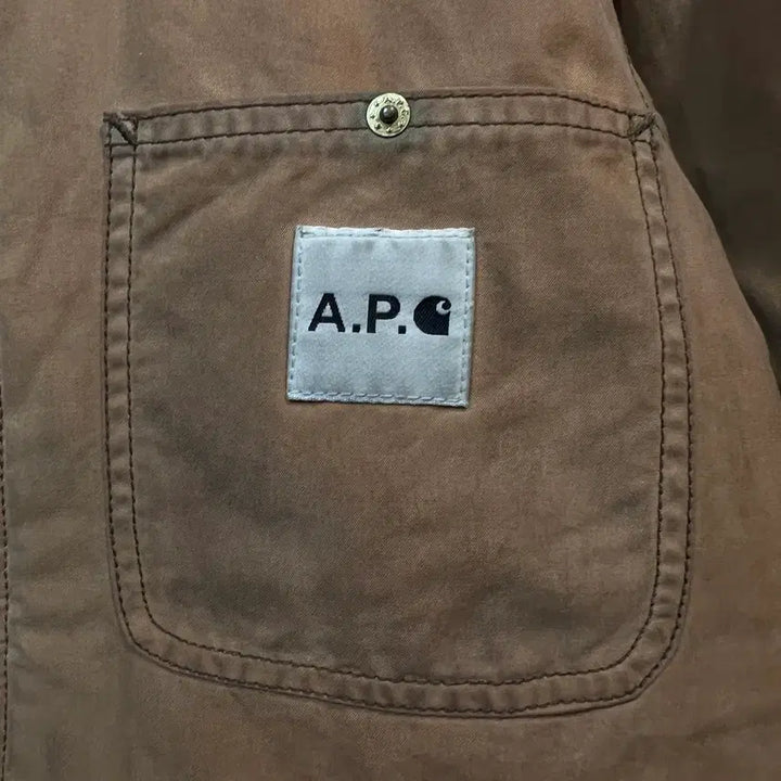 [BUNJANG] Carhartt WIP A.P.C. Detroit Work Jacket Brown / [M] 칼하트 WIP 아페쎄 A.P.C 디트로이트 워크자켓 브라운