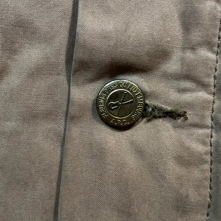 [BUNJANG] Carhartt WIP A.P.C. Detroit Work Jacket Brown / [M] 칼하트 WIP 아페쎄 A.P.C 디트로이트 워크자켓 브라운