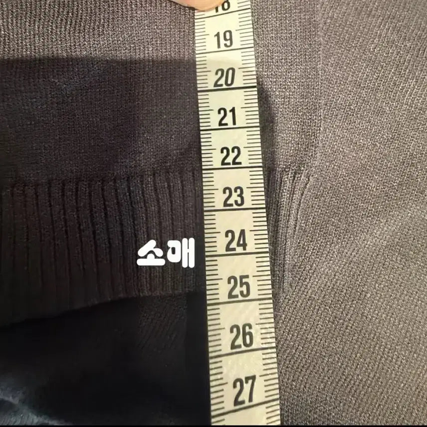 [SOLD OUT] 톰브라운 회색 삼선 반팔 카라 니트