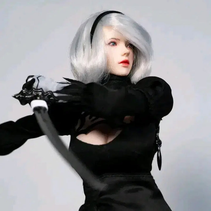 [BUNJANG] Super Duck 2B Action Figure / 니어오토마타 2B 실리콘 액션 피규어