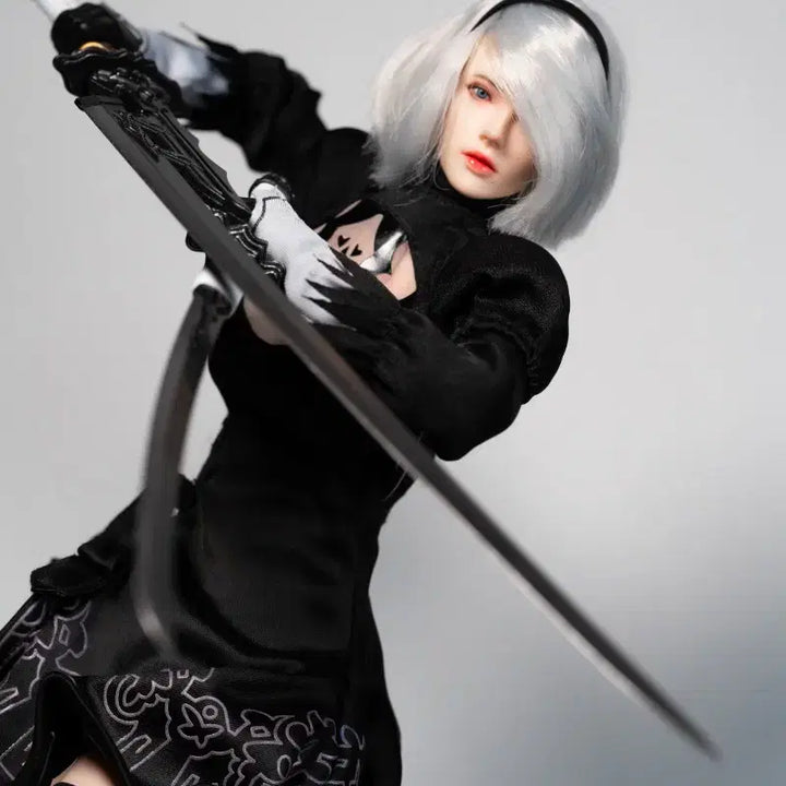 [BUNJANG] Super Duck 2B Action Figure / 니어오토마타 2B 실리콘 액션 피규어