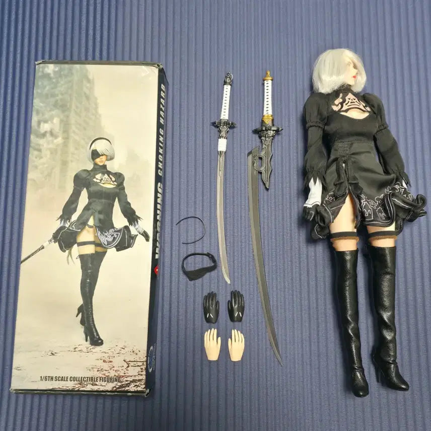 [BUNJANG] Super Duck 2B Action Figure / 니어오토마타 2B 실리콘 액션 피규어