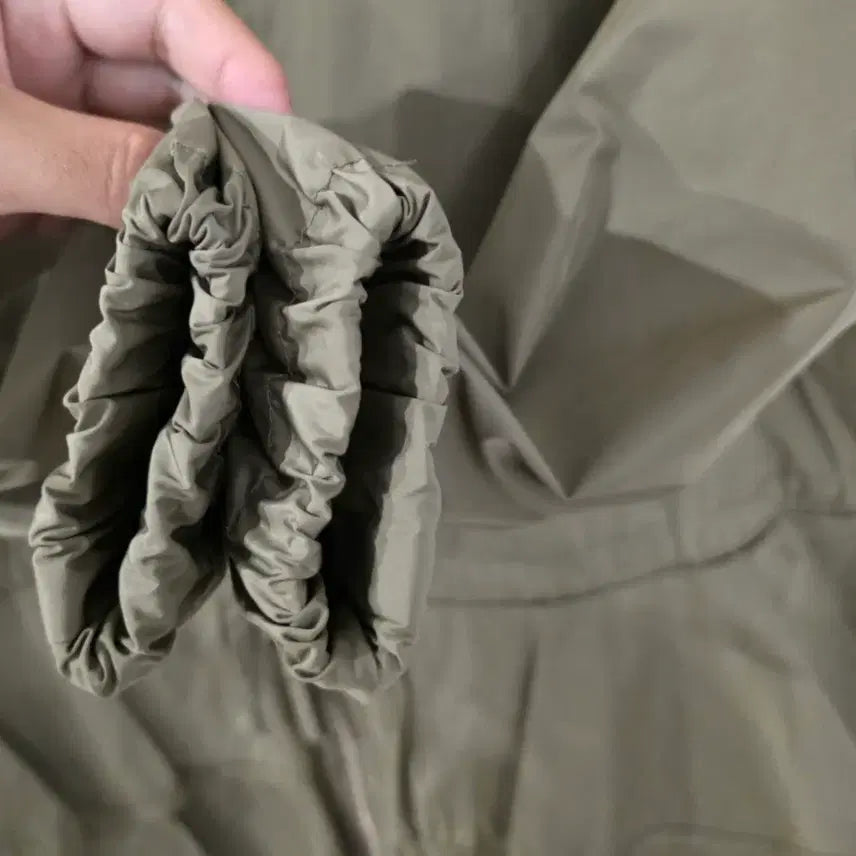 [BUNJANG] Jrun Khaki Frill Jacket / Jrun 카키색 캉캉 후릴 자켓