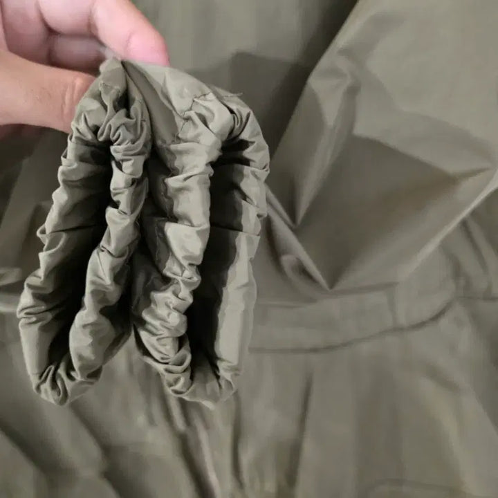 [BUNJANG] Jrun Khaki Frill Jacket / Jrun 카키색 캉캉 후릴 자켓