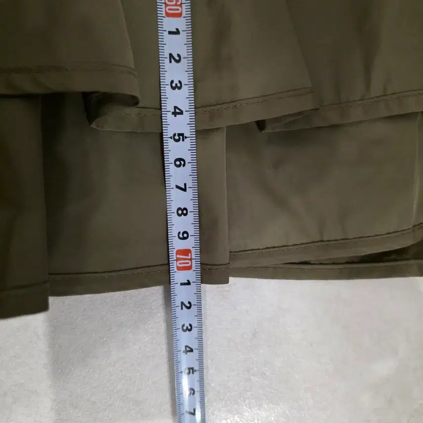 [BUNJANG] Jrun Khaki Frill Jacket / Jrun 카키색 캉캉 후릴 자켓
