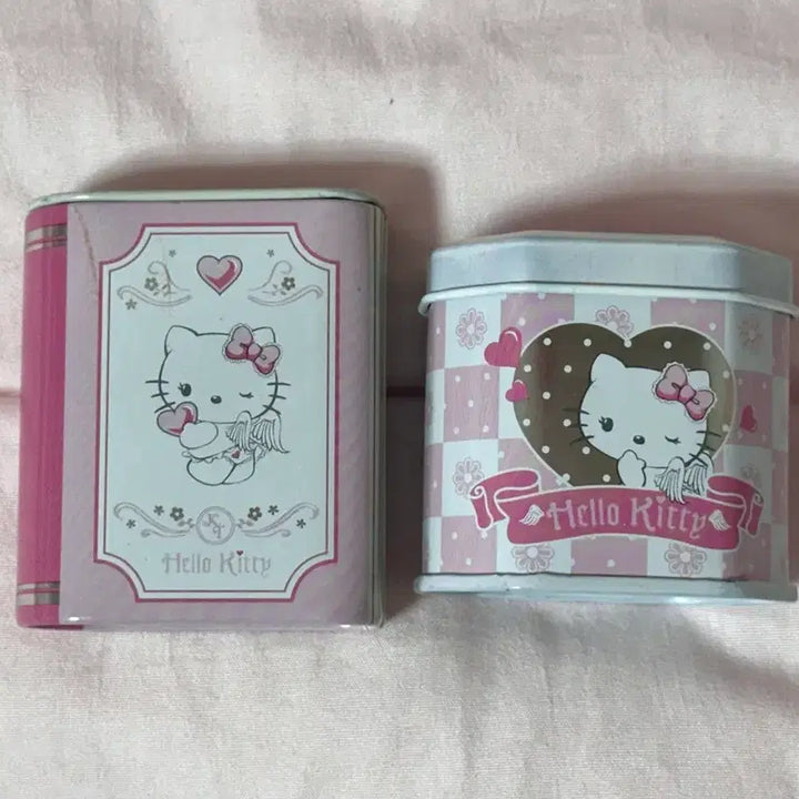 [BUNJANG] Vintage Angel Kitty Mini Tin Case / 고전 천사 키티 미니 틴케이스 유일매물