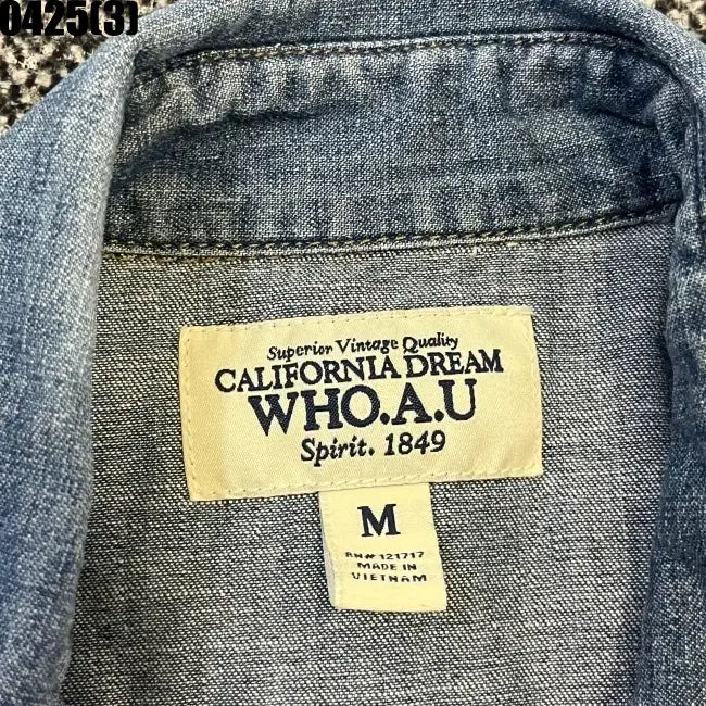 [BUNJANG] Who.A.U Denim Shirt M / 후아유 데님 셔츠 M