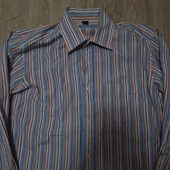 [BUNJANG] Paul Smith London Striped Button-Down Long Sleeve Shirt / 폴스미스 런던 버튼다운 스트라이프 긴팔 셔츠 L(100)