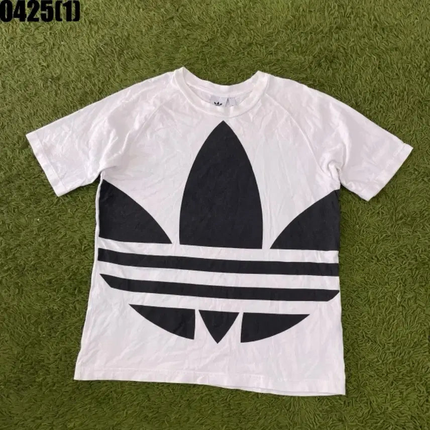 [BUNJANG] Adidas Trefoil Short Sleeve T-shirt White / 아디다스 트레포일 반팔 티셔츠 화이트
