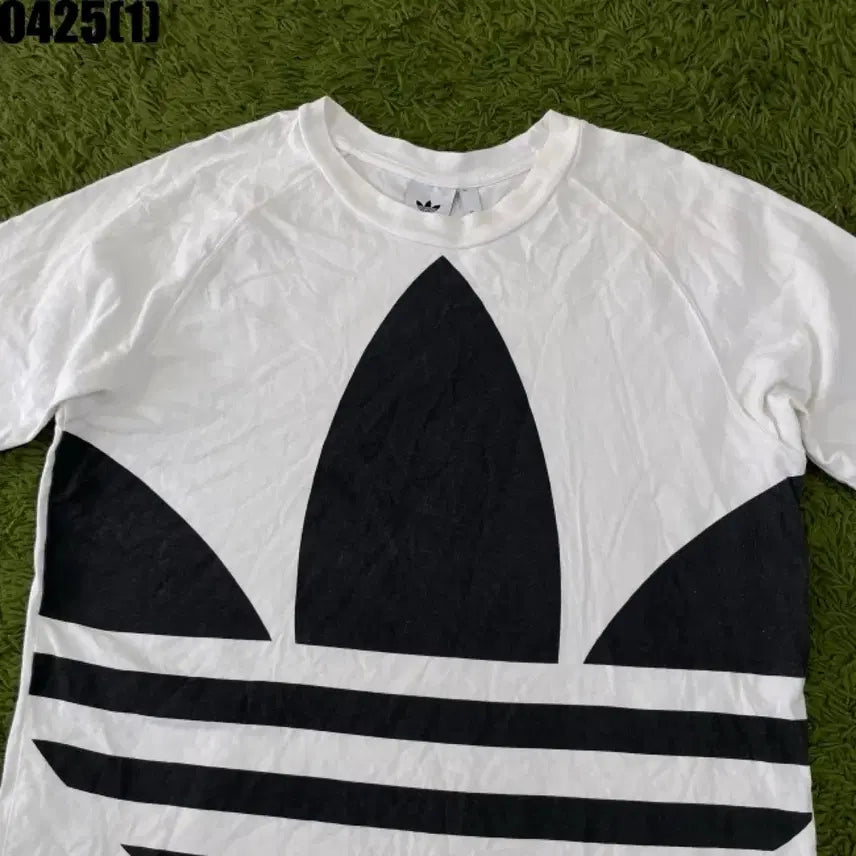 [BUNJANG] Adidas Trefoil Short Sleeve T-shirt White / 아디다스 트레포일 반팔 티셔츠 화이트