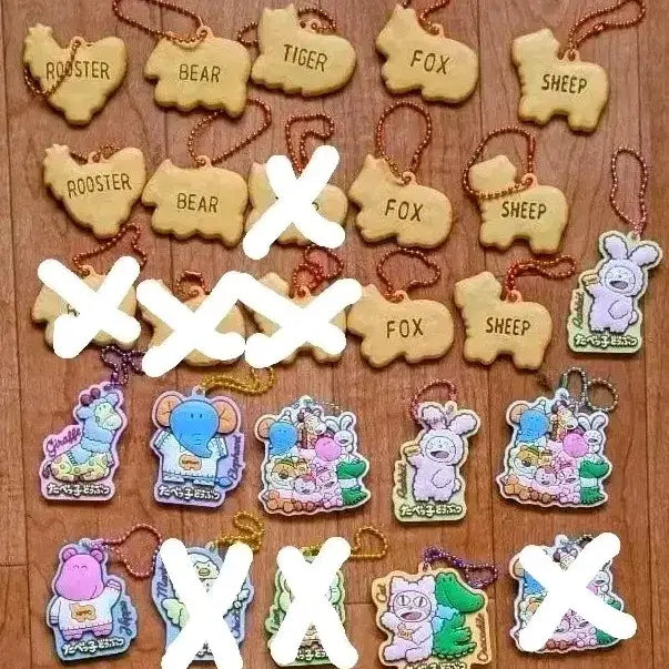 [BUNJANG] Ginbis Tabekko Doubutsu Cookie Keyring / [일본국민과자] 긴비스 타베코 도부츠사의 쿠키 키링 (낱개판매)
