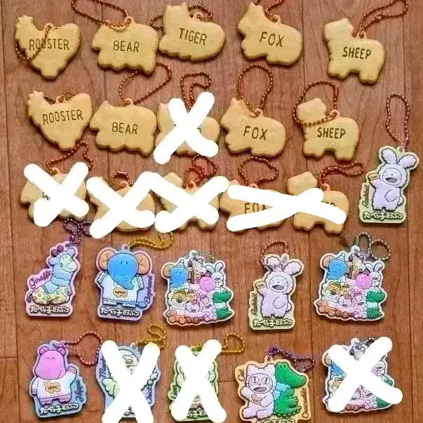[BUNJANG] Ginbis Tabekko Doubutsu Cookie Keyring / [일본국민과자] 긴비스 타베코 도부츠사의 쿠키 키링 (낱개판매)