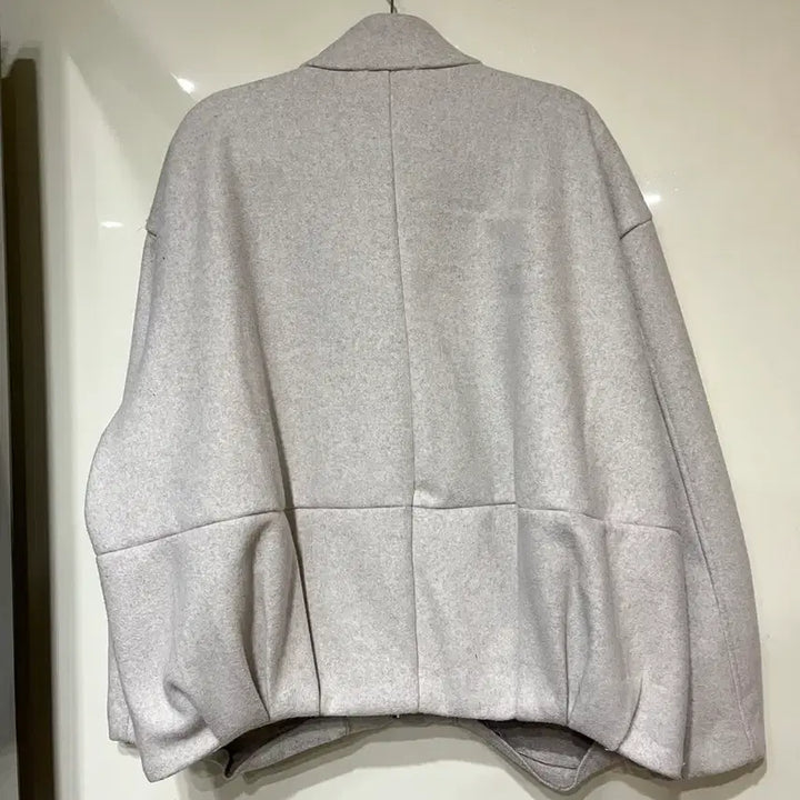 [BUNJANG] Zara Technical High Neck Wool Zip-Up Jacket / (L)자라 테크니컬 하이넥 울 집업 재킷