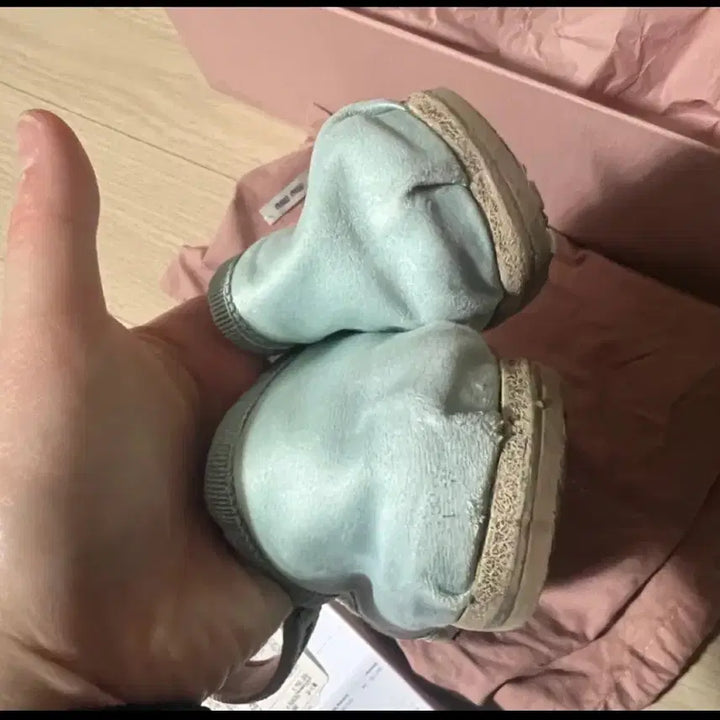 [BUNJANG] Miu Miu Ballerina Flats Mint Green 34.5 / 미우미우 발레리나 슈즈 민트 34.5 사이즈