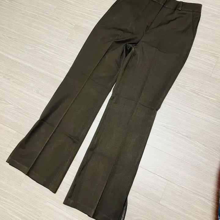 [BUNJANG] BUTTONONE Brown Slacks (M) / 새상품//여자슬랙스 M 브라운