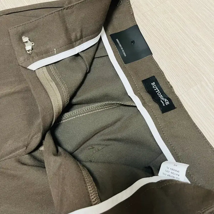 [BUNJANG] BUTTONONE Brown Slacks (M) / 새상품//여자슬랙스 M 브라운
