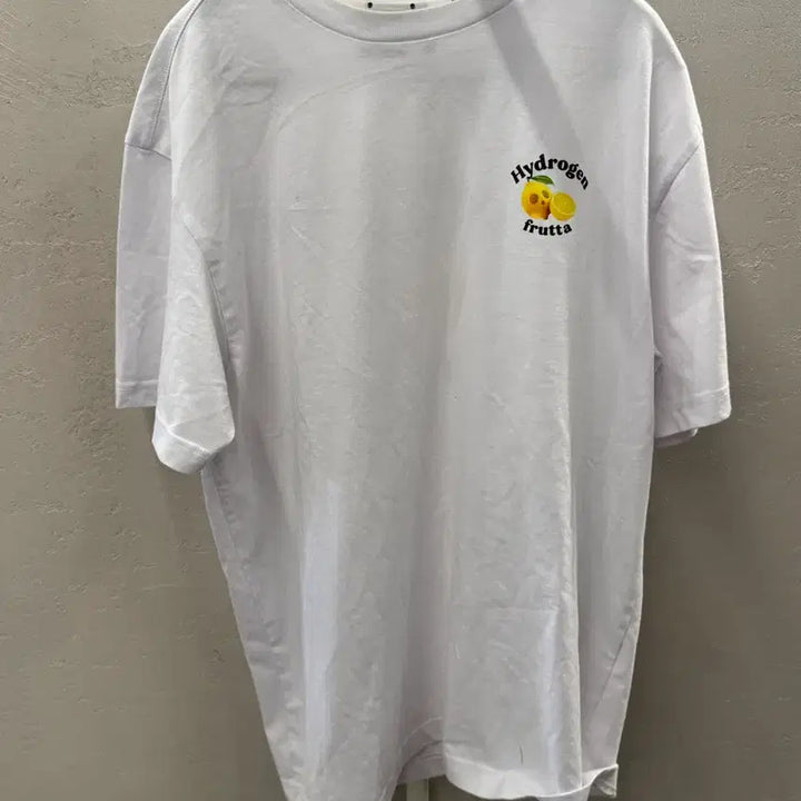 [BUNJANG] Hydrogen White T-Shirt (L) / Hydrogen 화이트 반팔 티셔츠 L