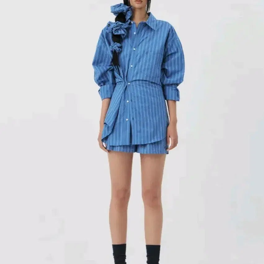 [SOLD OUT] 그로브 블레인 셔츠 BLAINE SHIRT (뉴진스 민지 셔츠)