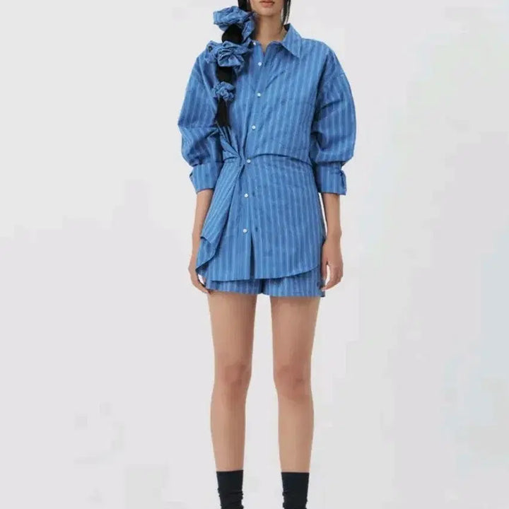 [SOLD OUT] 그로브 블레인 셔츠 BLAINE SHIRT (뉴진스 민지 셔츠)