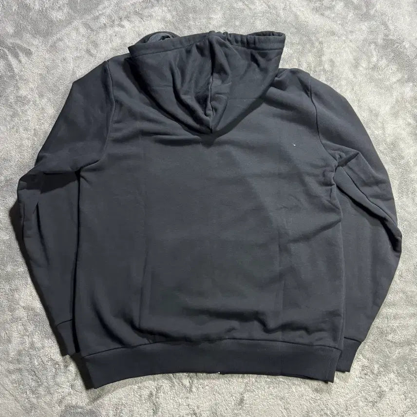 [BUNJANG] Converse Black Hooded Zip-up Jacket / 컨버스 블랙 후드집업